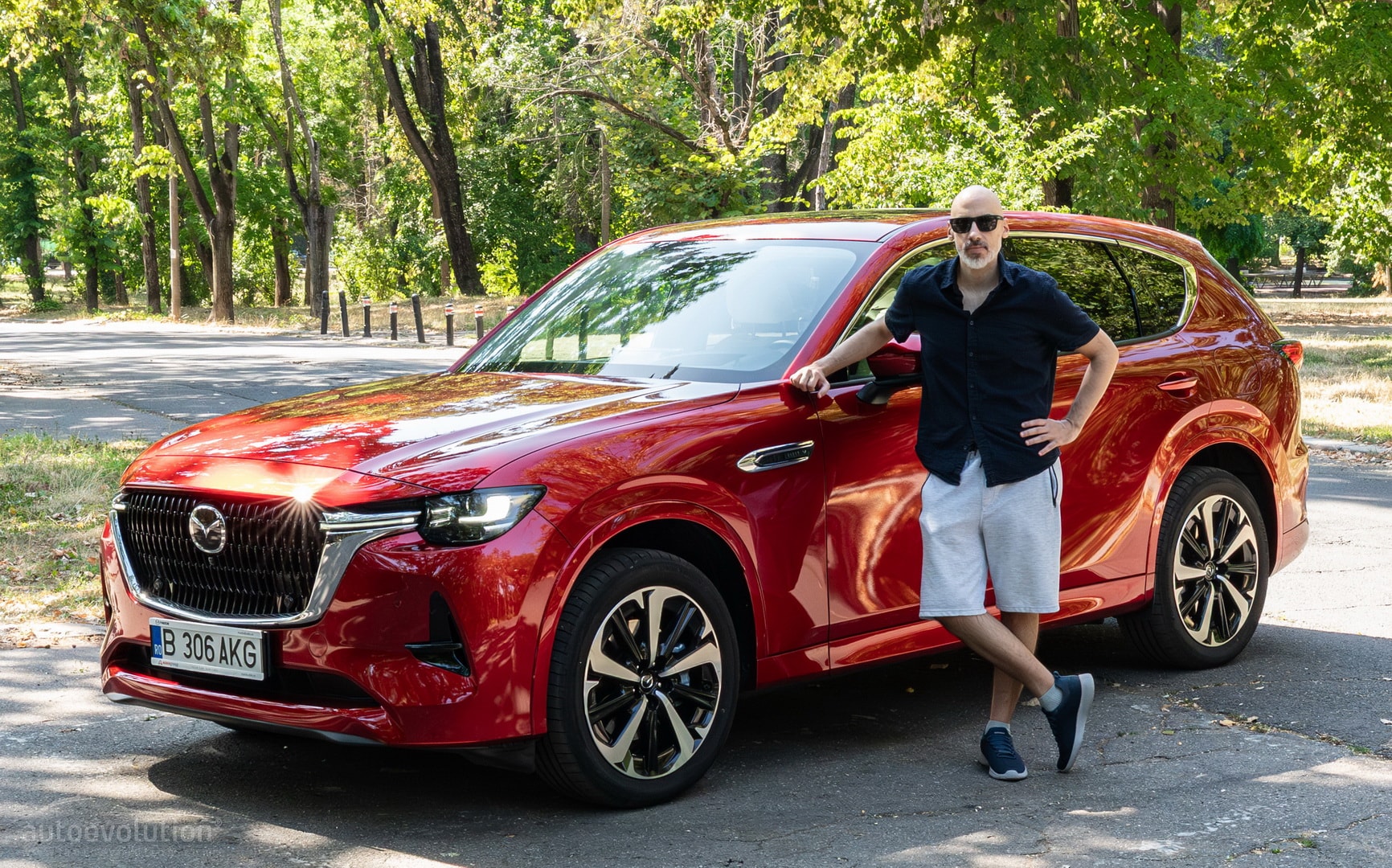 Thân xe Mazda CX-60 đầy phong cách