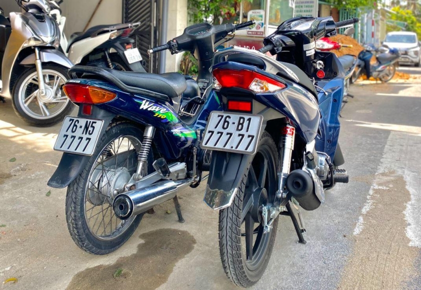 Thị trường đấu giá biển số xe máy