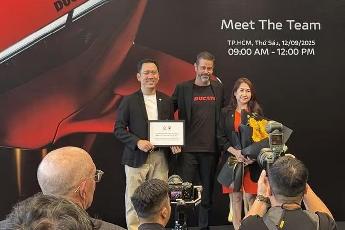 Lễ công bố nhà phân phối Ducati mới tại Việt Nam