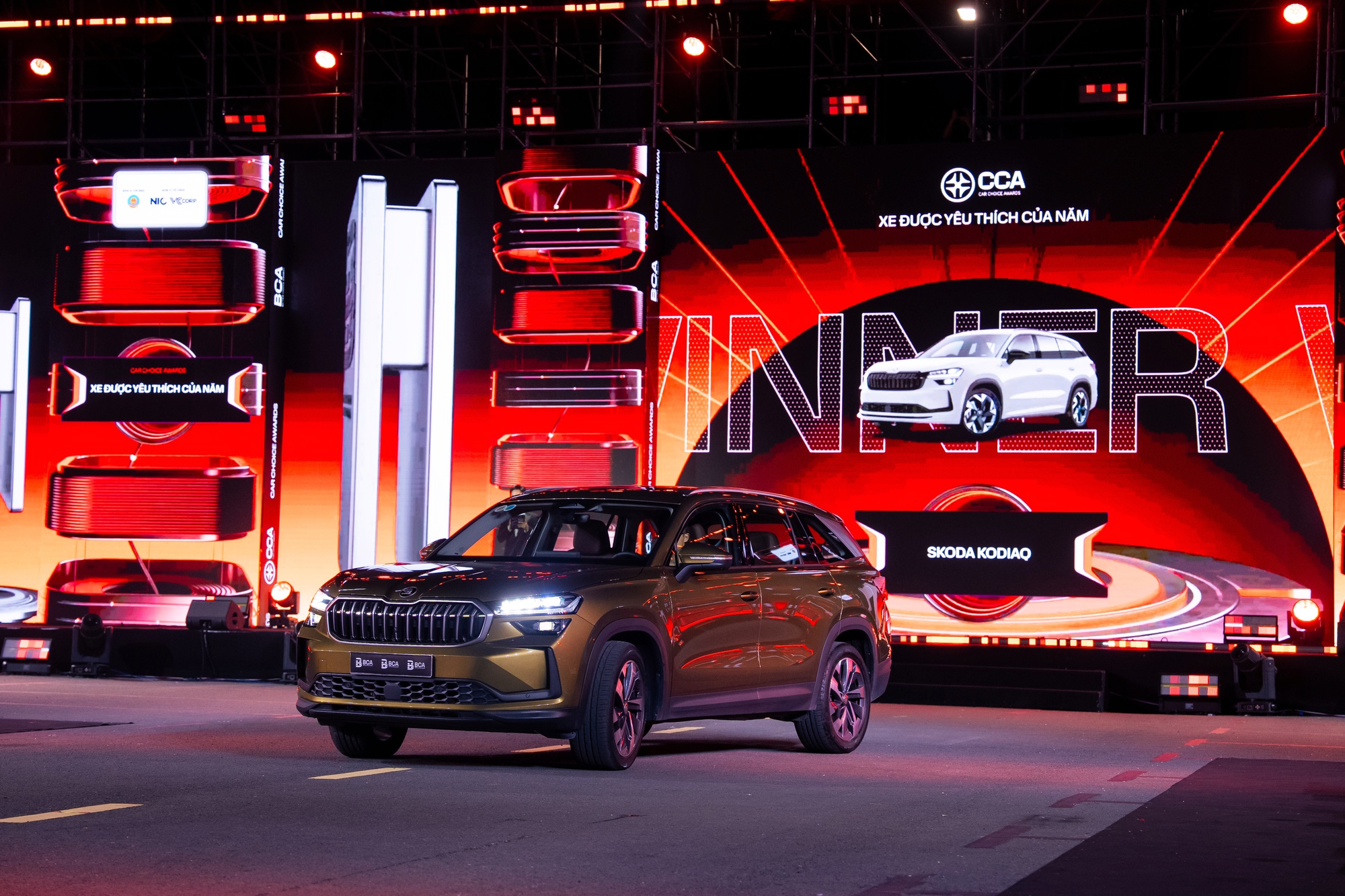 Skoda Kodiaq được yêu thích nhất tại CCA25