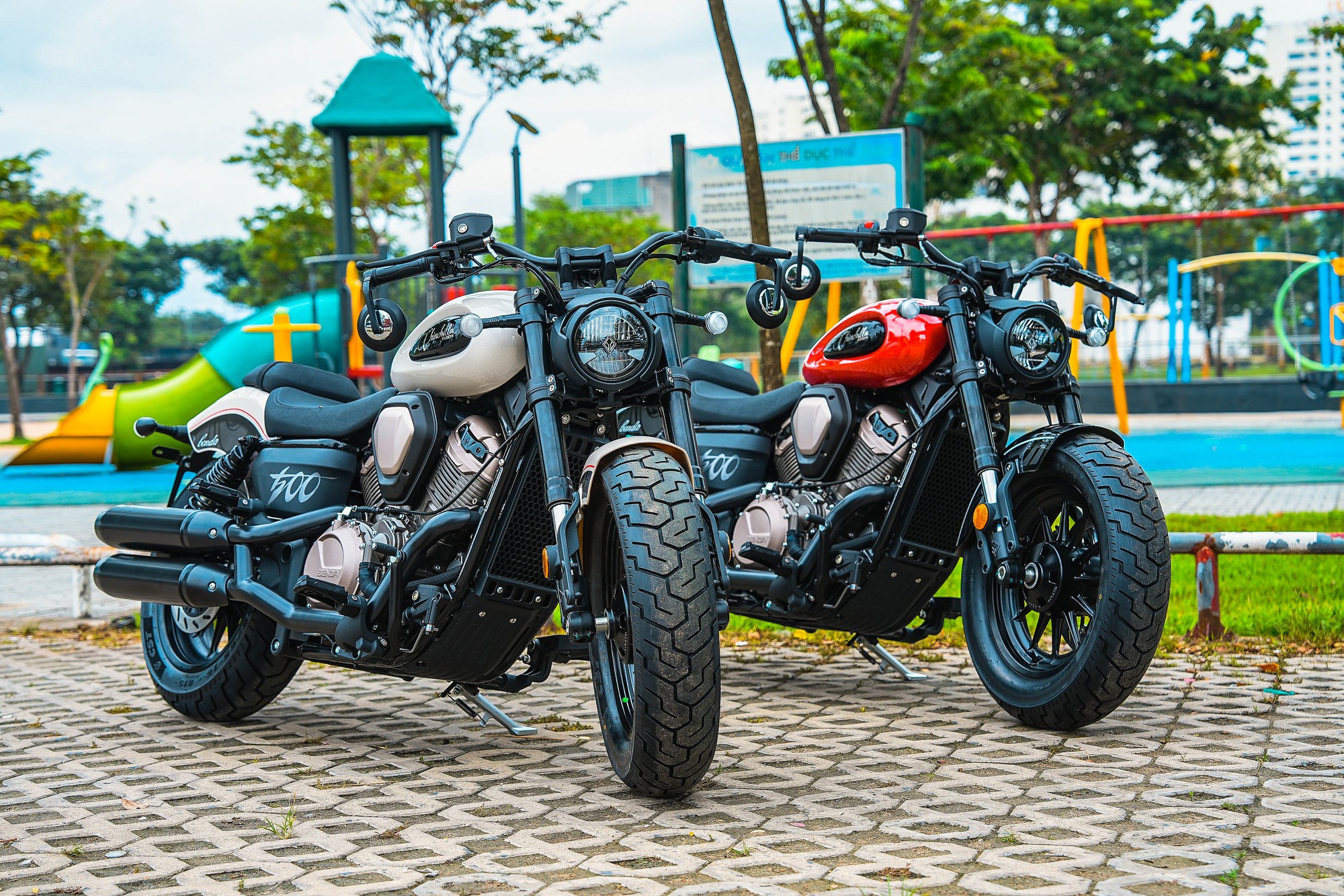 Mẫu cruiser Benda Chinchilla 500 tại Việt Nam