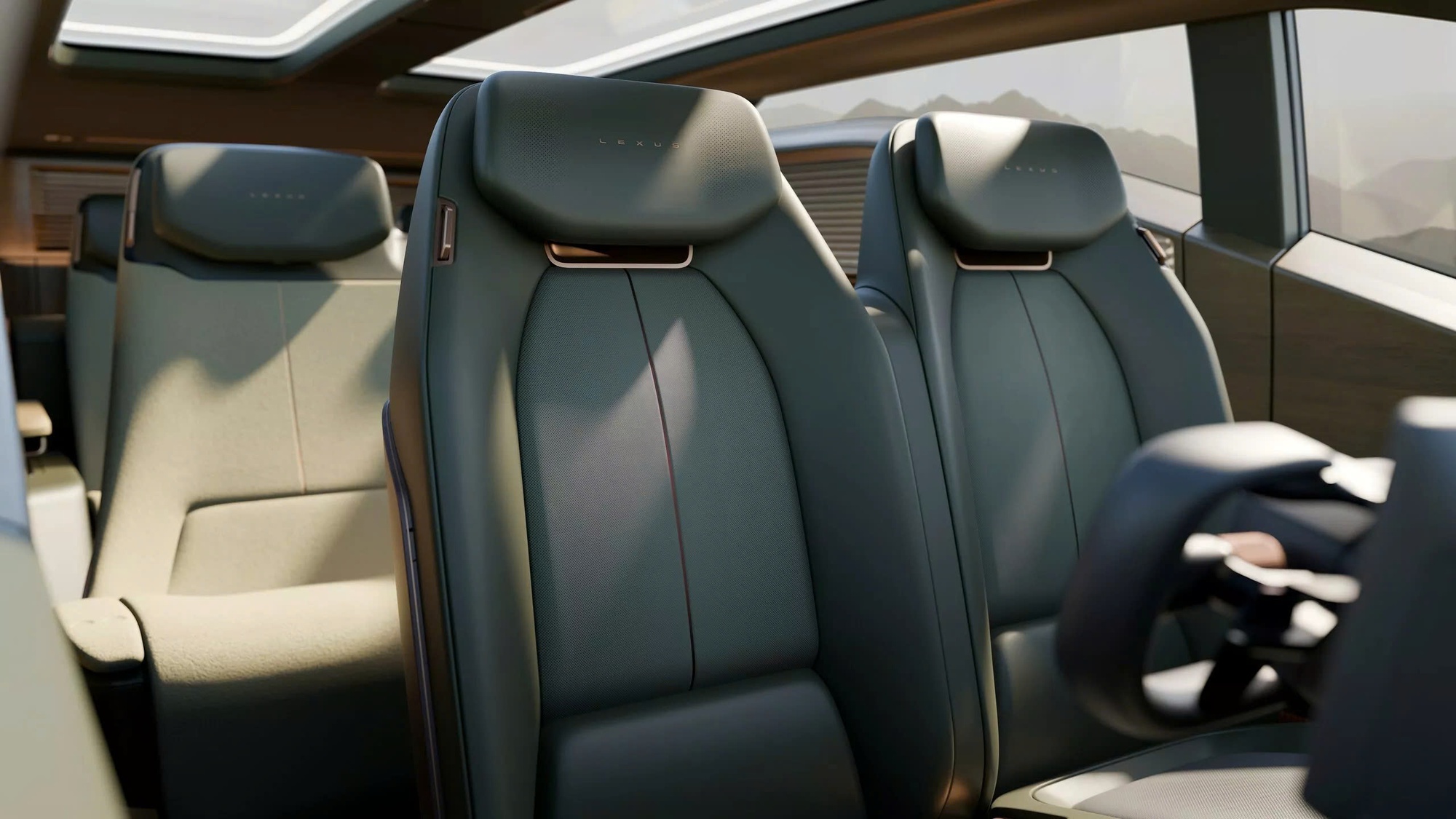 Bảng đồng hồ kỹ thuật số của Lexus LS Concept