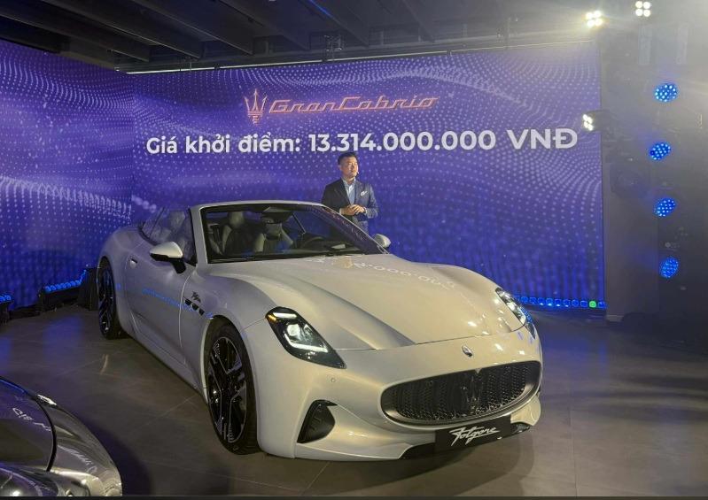 Maserati GranCabrio Folgore động cơ điện mạnh mẽ