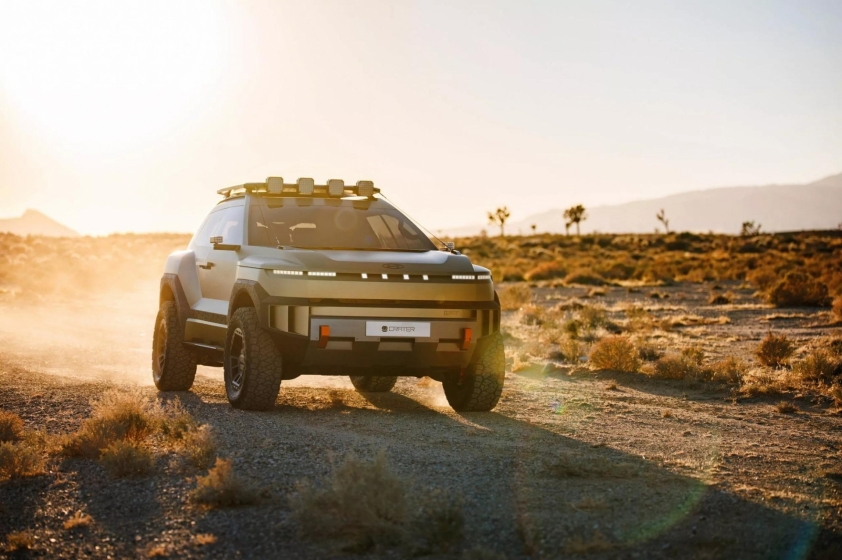 Hyundai Crater Concept 1 Mặt ca-lăng kín đáo gợi ý hệ truyền động điện