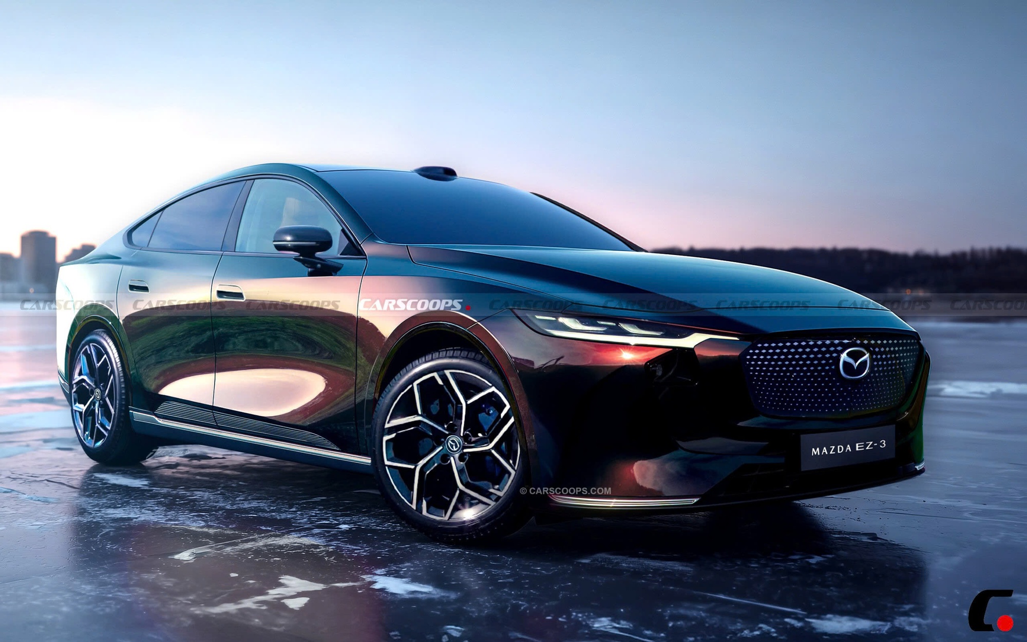 Phác thảo Mazda3 thế hệ mới có thể mang tên EZ-3