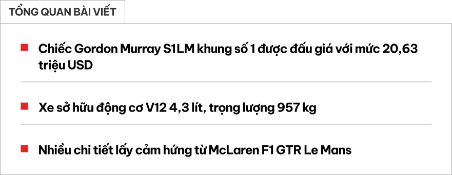 Siêu xe McLaren phiên bản độc bản