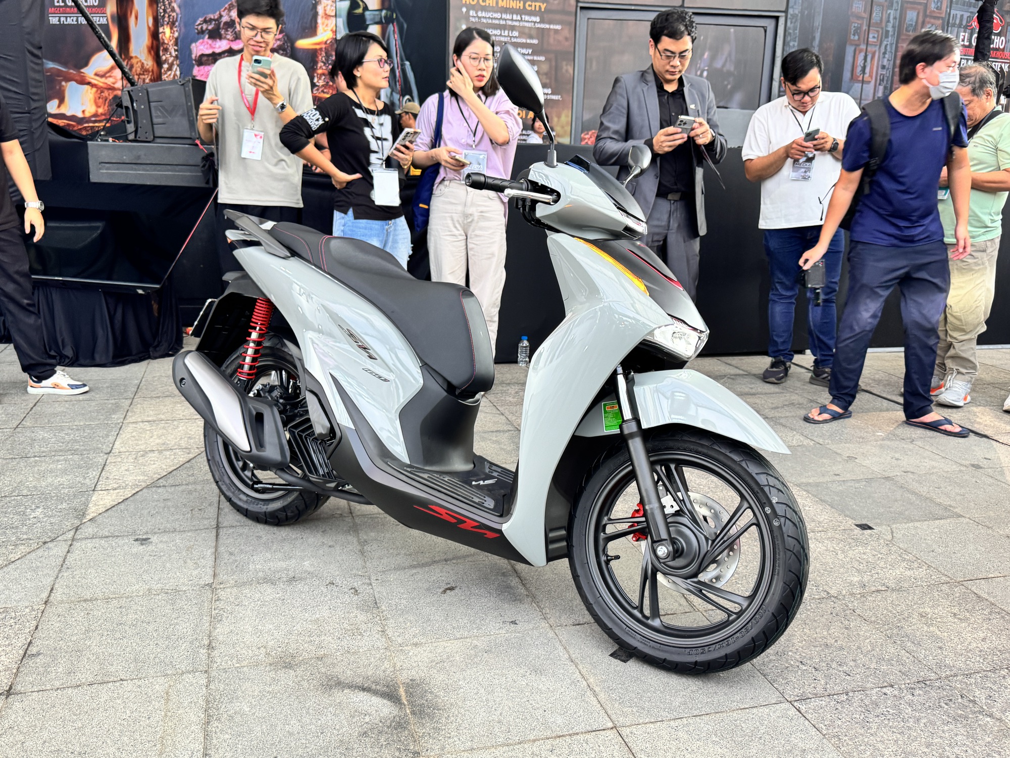 Xe SH mới với thiết kế châu Âu