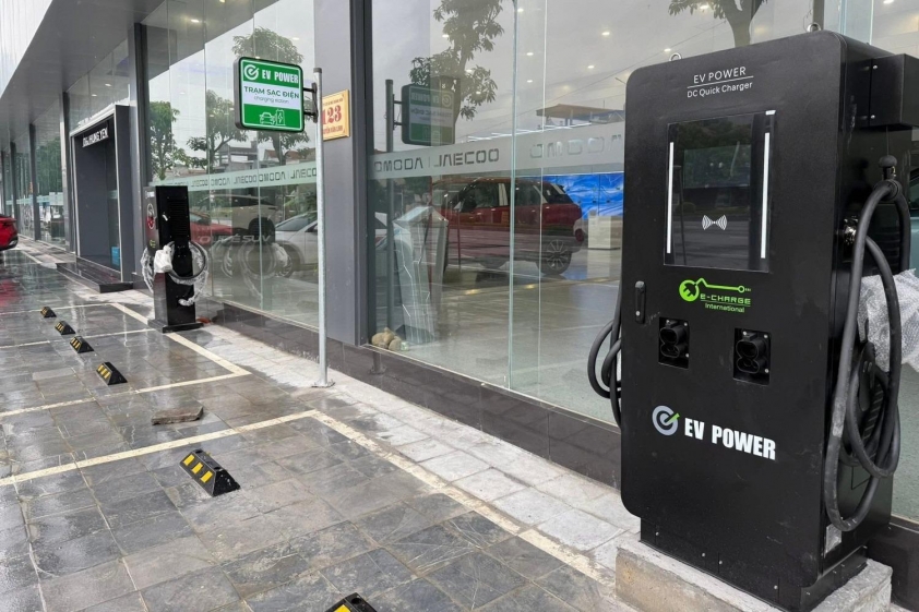 Hệ thống trạm sạc ô tô điện của Omoda & Jaecoo