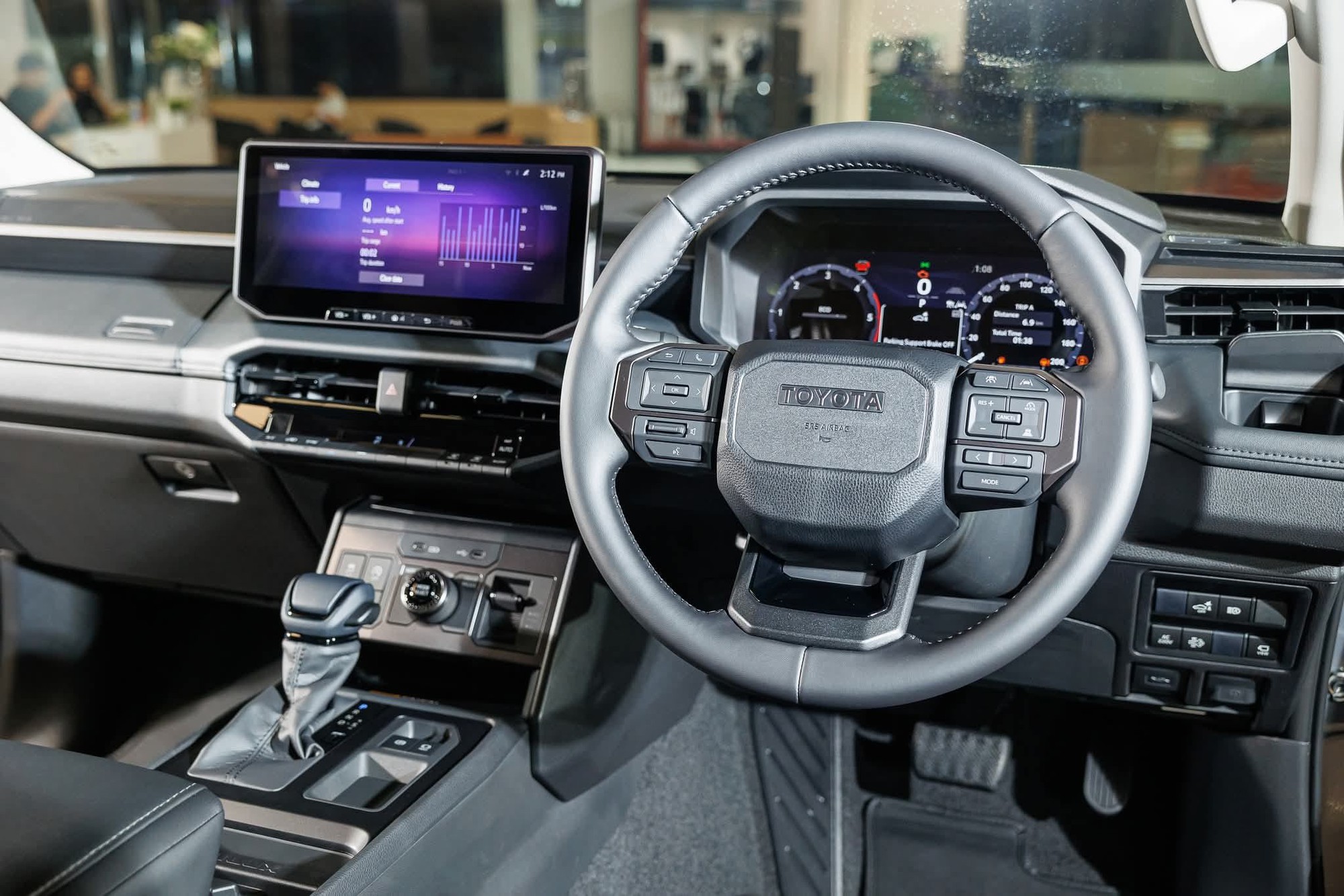 Nội thất mới lột xác của Toyota Hilux