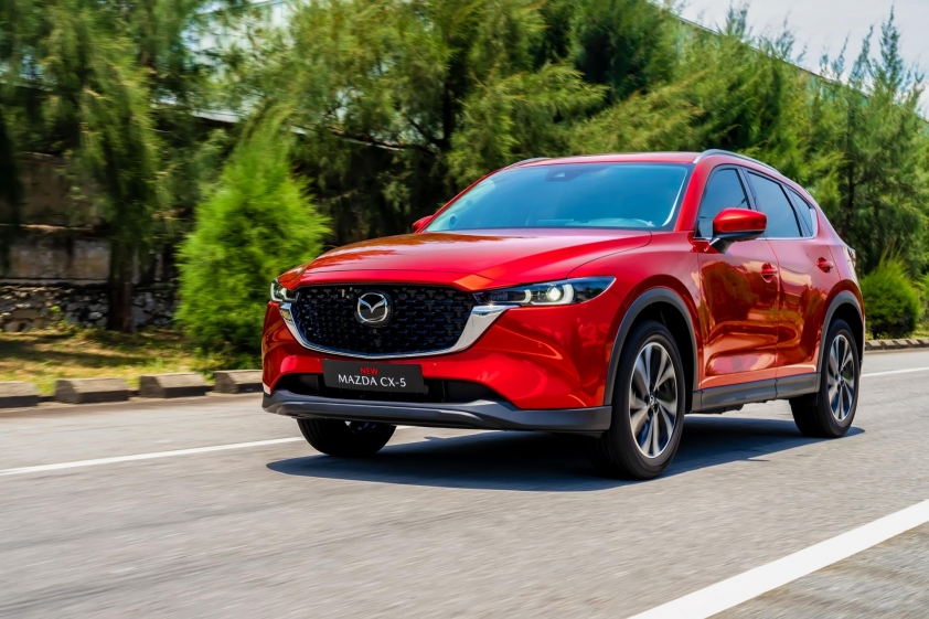 Nội thất Mazda CX-5 Deluxe Khoang cabin tiện nghi của Mazda CX-5 Deluxe