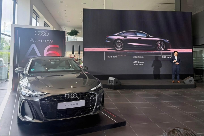 Audi A6 thế hệ mới tại Việt Nam