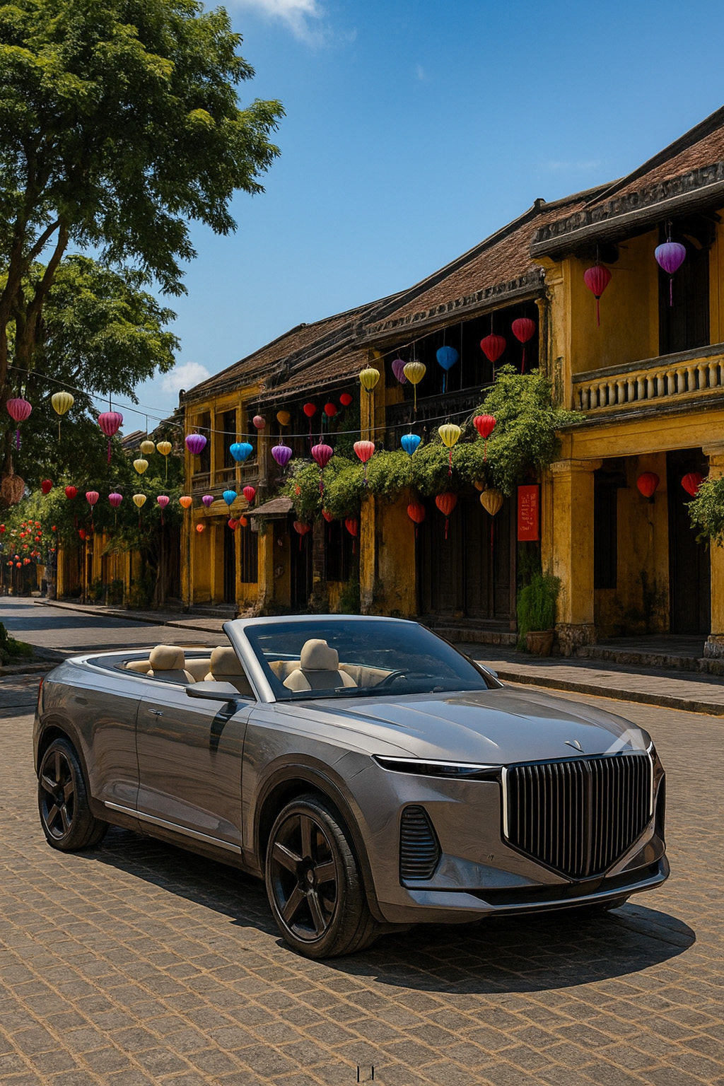 Mẫu mui trần của VF 8 và VF 9