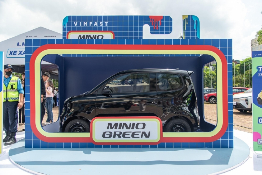 Đầu xe VinFast Minio Green Thiết kế đầu xe Minio Green