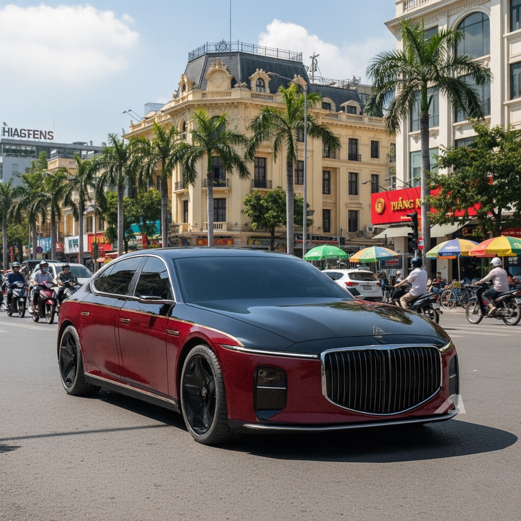Concept sedan lấy cảm hứng Maybach S 680