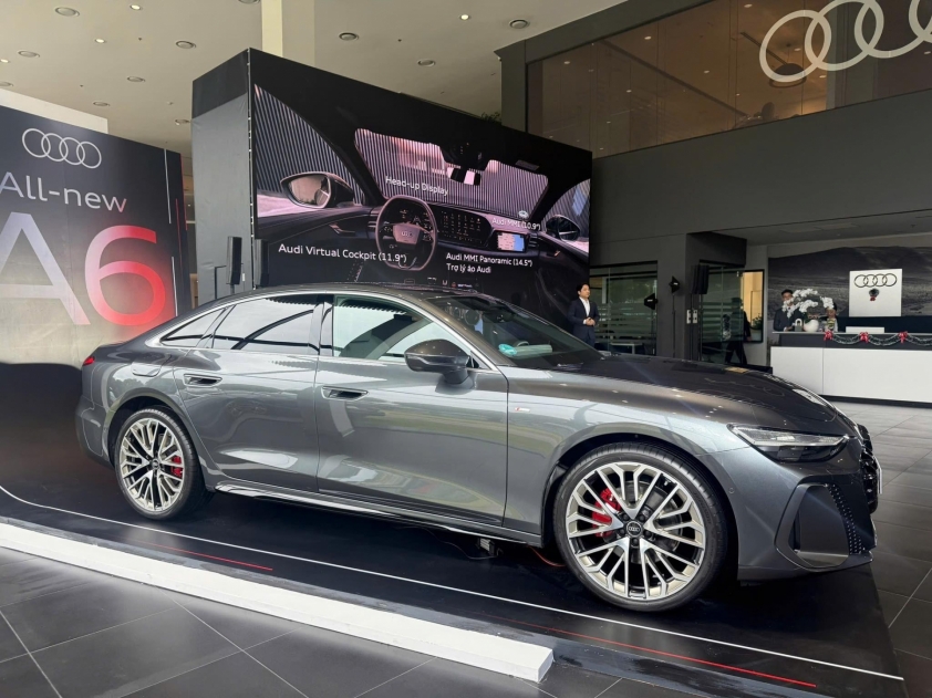 Kích thước xe Audi A6 2026