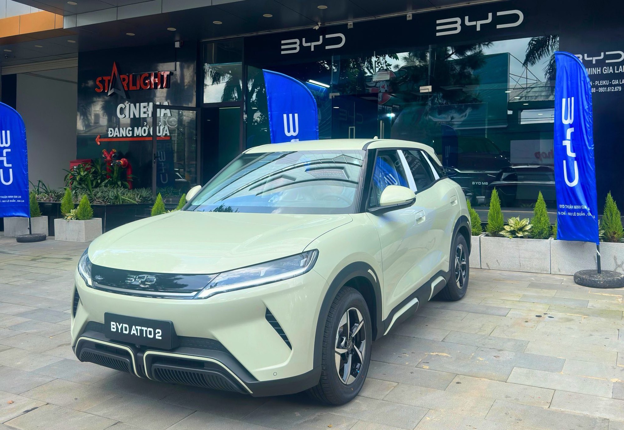 BYD Atto 2 thuộc phân khúc CUV cỡ B BYD Atto 2 SUV điện nhỏ gọn