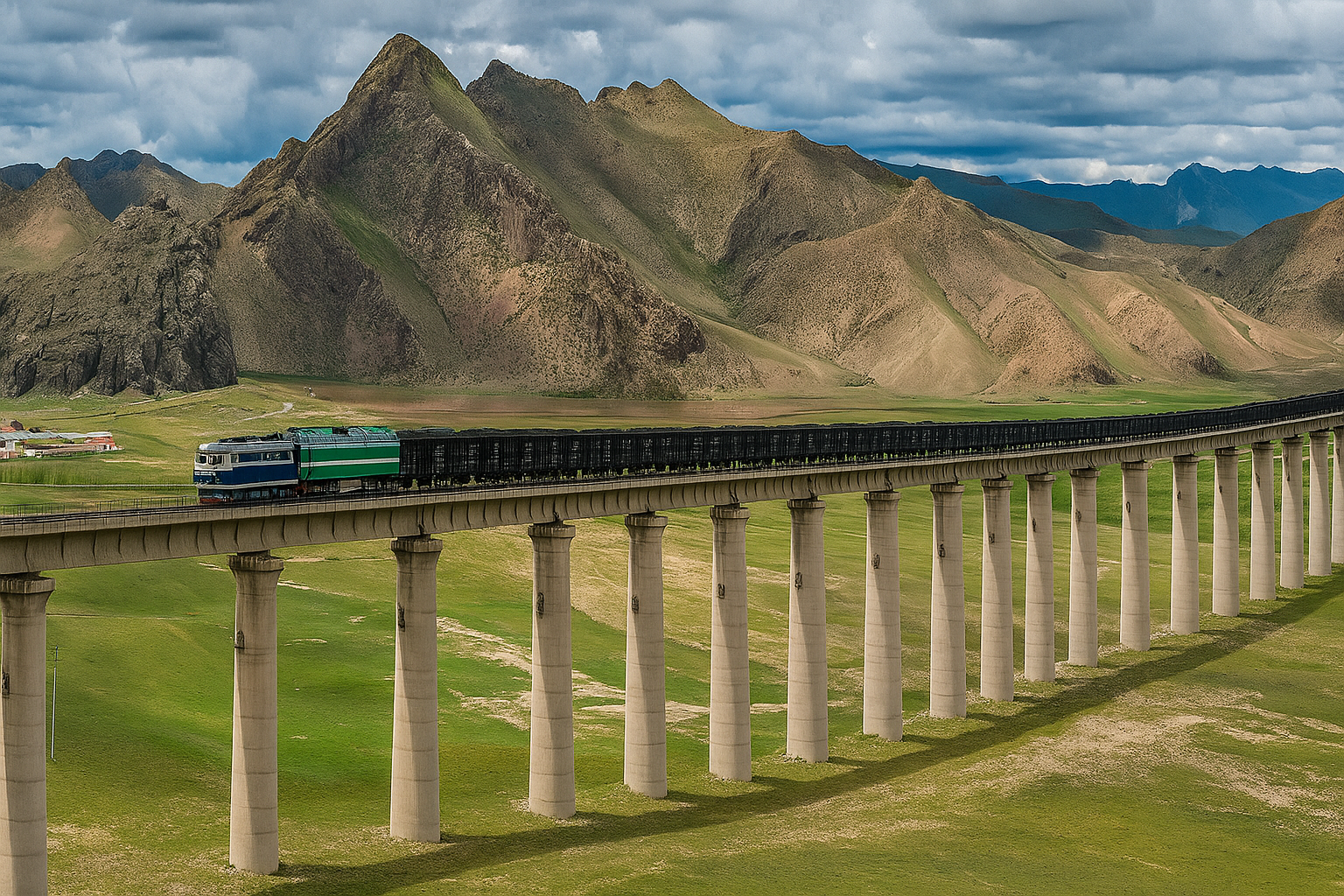 Tàu tốc hành lên trời - Thiên đường không ở đâu xa- Ảnh 1. Khoang tàu với cửa sổ rộng nhìn ra bên ngoài